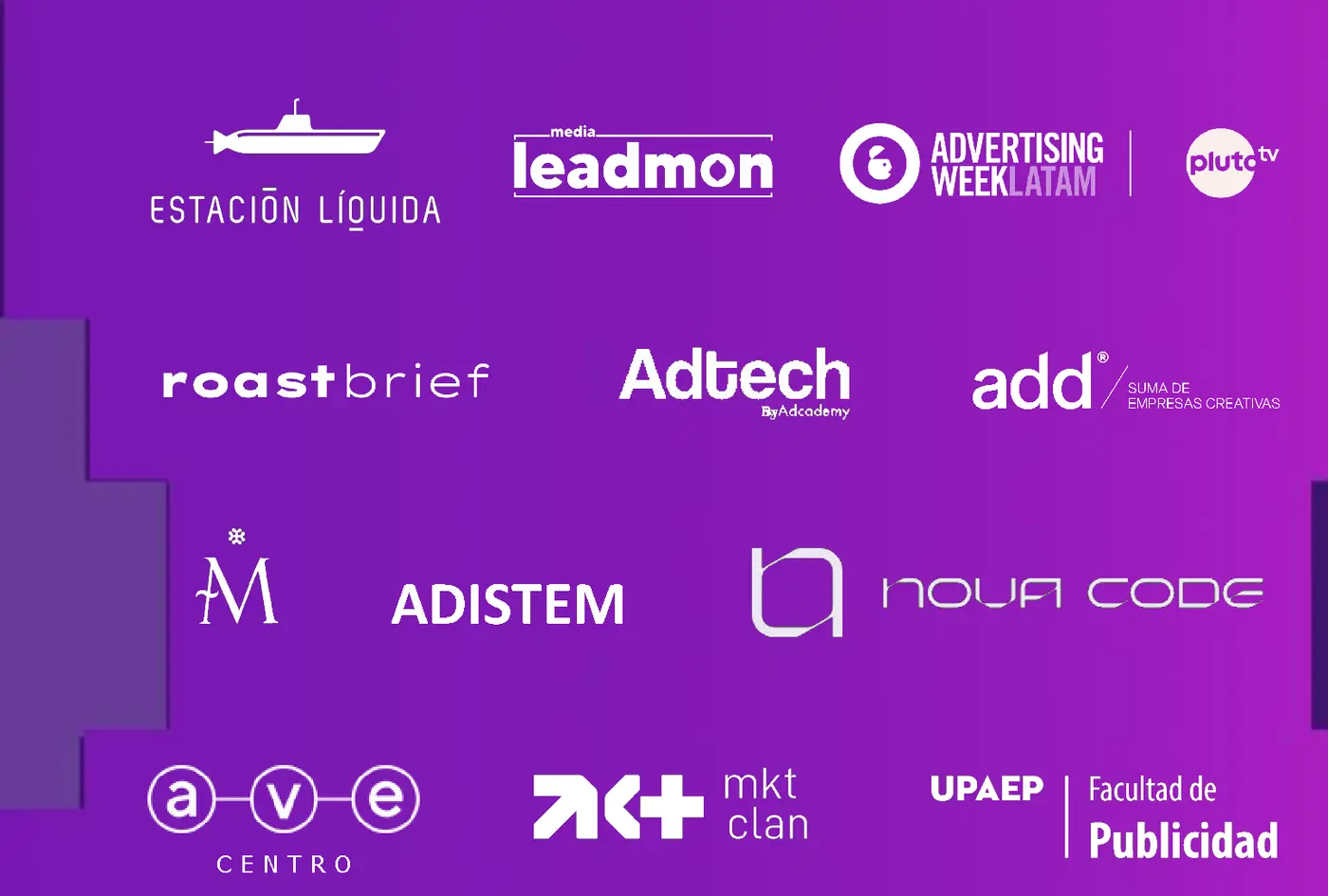 Logos de sponsors HackAdton Puebla 2025