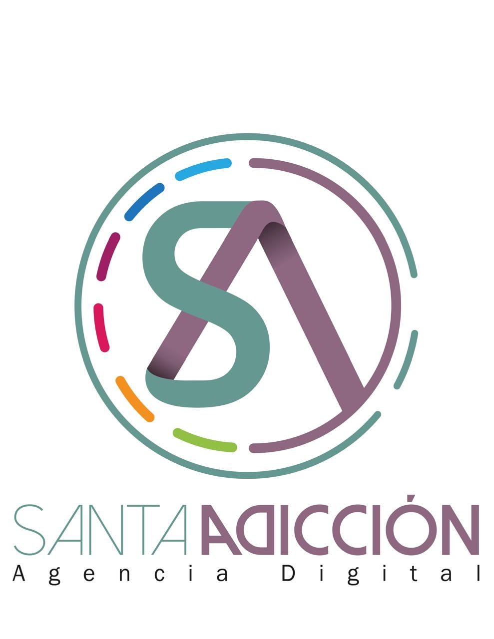 Logo Santa Adicción, Agencia y Consultoría